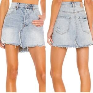 Free People Brea Cutoff Skirt